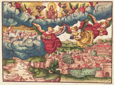 Last Judgement, from the Luther Bible by German School